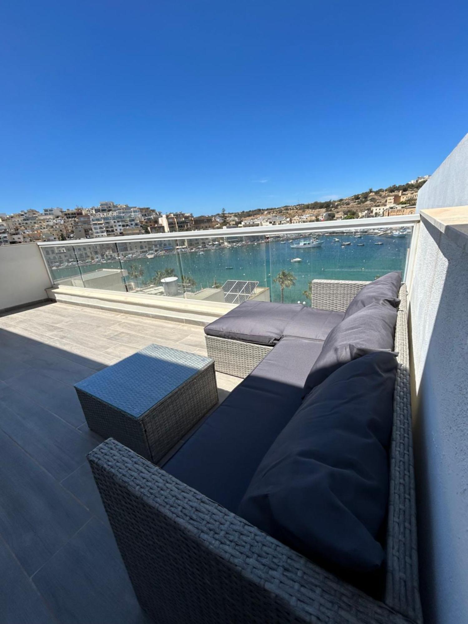 Seaview Setters Penthouse Marsaskala Apartment Exterior photo